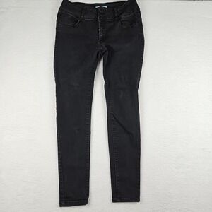 Wax Jean Skinny Jeans Women's Size 15 Juniors Stretch Black Denim